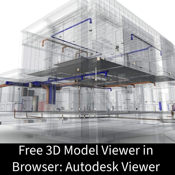 Free 3D Model Viewer in Browser: Autodesk Viewer